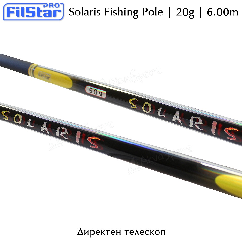 Filstar Solaris 6.00m | Директен телескоп | ВЪДИЦИ