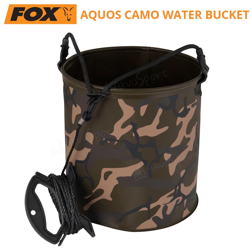Fox Aquos Camolite Water Bucket | Сгъваема кофа | АКСЕСОАРИ