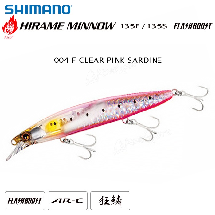 Details about   Shimano XF-115S Hirame Minnow 150F Floating Lure 005 656780 