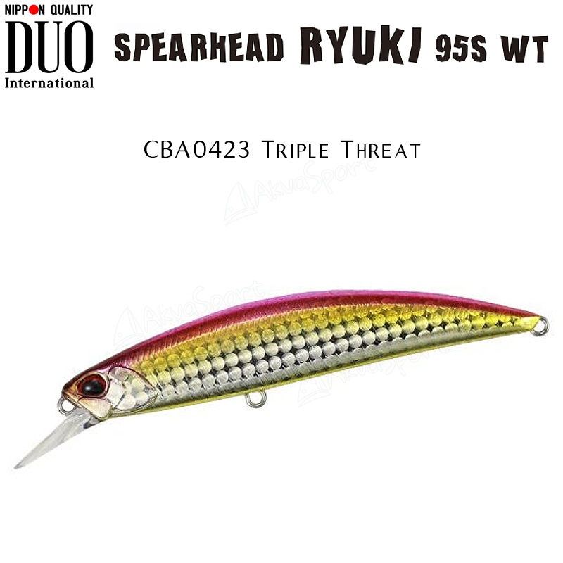 DUO Spearhead Ryuki 95S WT SW, Sinking Jerkbait