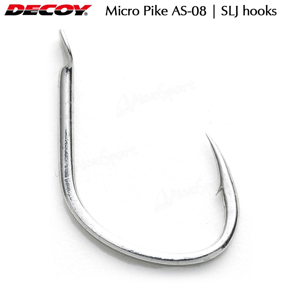 Decoy Micro Pike AS-08, Super Light Jigging Hooks
