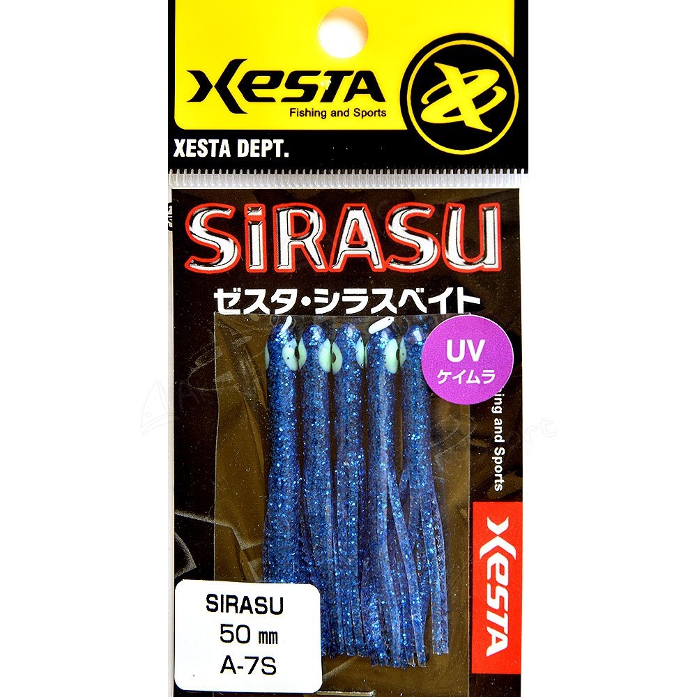 Xesta Sirasu 50mm | Octopus skirts | AkvaSport.com