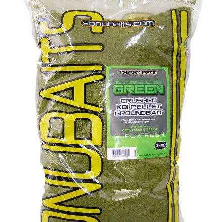 Захранка SonuBaits Supercrush Green (трошени пелети)