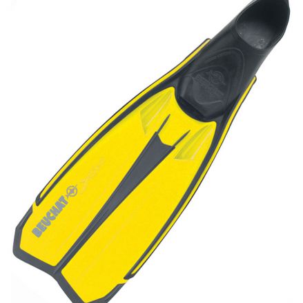 Beuchat X-Jet Full Foot fins (yellow)