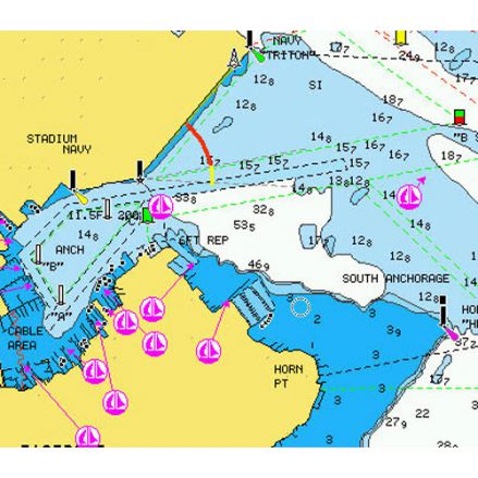 Навигационна карта Navionics Platinum+ XL3 MSD 34P+ (Средиземно море - изток)