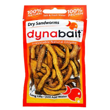 Сушеные песчаные черви Dynabait | Морские черви сушеные