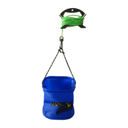 Water bucket with rope
