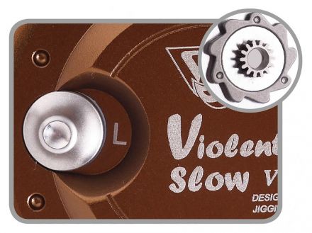 2017 Wiki Violent Slow Jigging Reel VS-2000XH LH Black/Gold