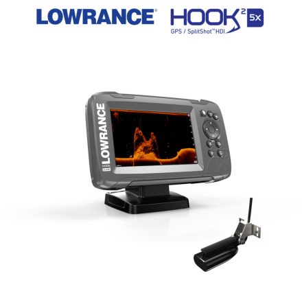 Lowrance HOOK²-5x SplitShot GPS Plotter
