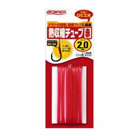 Owner Heat Shrink Tube Red | Термо шлаух 