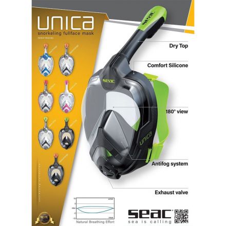 Целолицева маска Seac UNICA