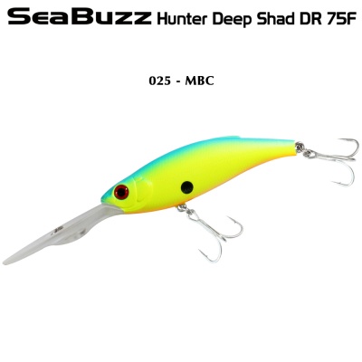 Sea Buzz Hunter Deep Shad DR 75F | 025 - MBC