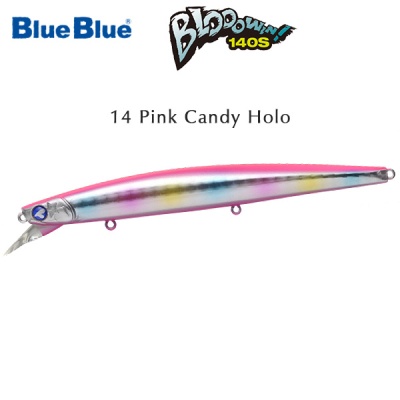 Blue Blue Blooowin 140S | 14 Pink Candy Holo