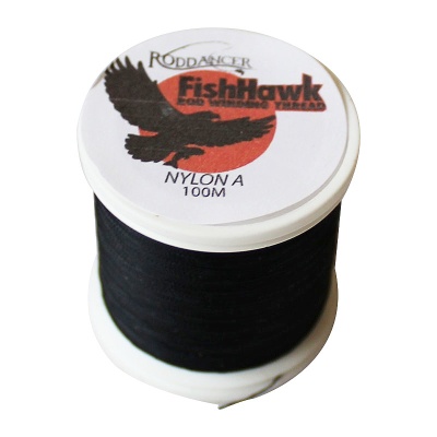 FishHawk Nylon Whipping Thread Black