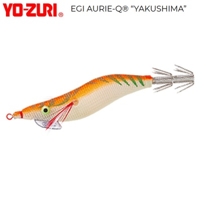 Yo-Zuri R1085 Squid Jig Egi Aurie-Q Yakushima Luminous #3.0