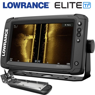 Сонар Lowrance Elite-9 Ti2 + сонда 3-в-1 CHIRP | SideScan | DownScan