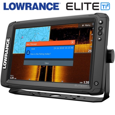 Сонар Lowrance Elite-12 Ti2 смартфон съобщения