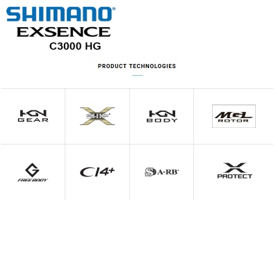 Shimano Exsence C3000M HG