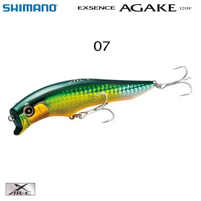 Shimano Exsence Agake 120F 07T