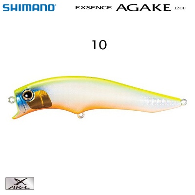 Shimano Exsence Agake 120F 10T