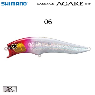 Shimano Exsence Agake 120F 06T
