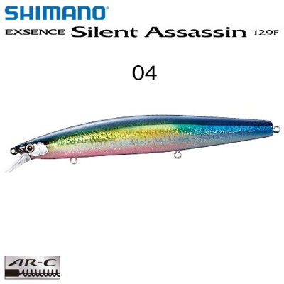 Shimano Exsence Silent Assassin 129F 04T