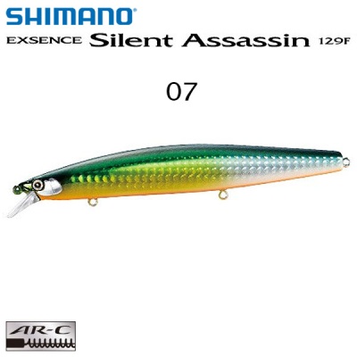 Shimano Exsence Silent Assassin 129F 07T