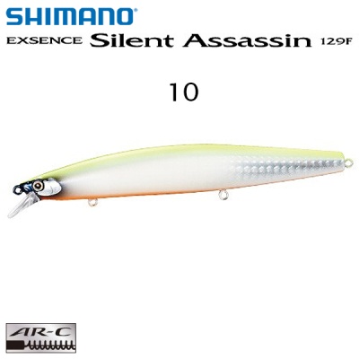 Shimano Exsence Silent Assassin 129F 10T