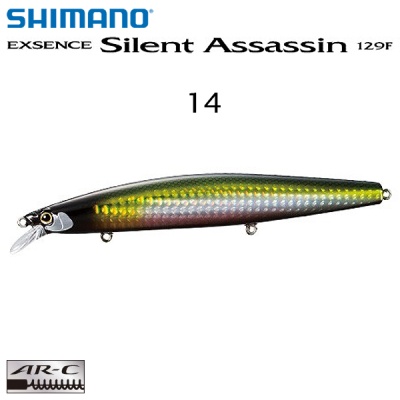 Shimano Exsence Silent Assassin 129F | воблер