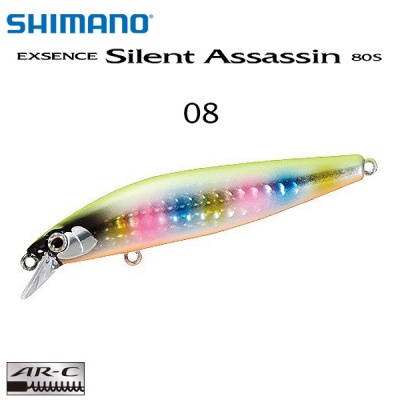 Shimano Exsence Silent Assassin 80S 08T