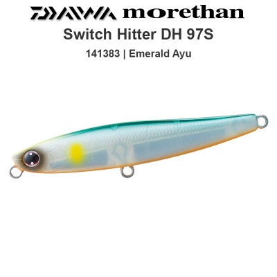 Daiwa Morethan Switch Hitter DH 97S | 141383 | Emerald Ayu