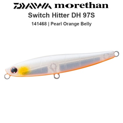 Daiwa Morethan Switch Hitter DH 97S | 141468 | Pearl Orange Belly