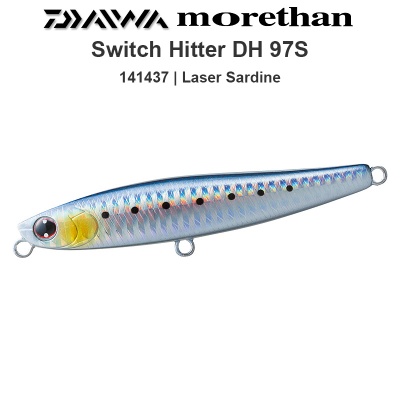 Daiwa Morethan Switch Hitter DH 97S | 141437 | Laser Sardine
