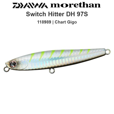 Daiwa Morethan Switch Hitter DH 97S | 118989 | Chart Gigo