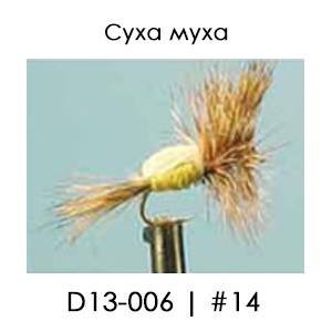 English Dry Fly | D13/006 Humpy