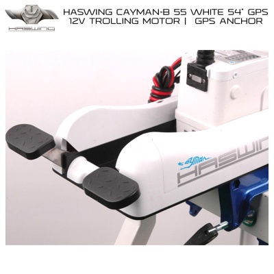 Haswing Cayman B 55 WHITE 54" GPS | 12V Trolling motor