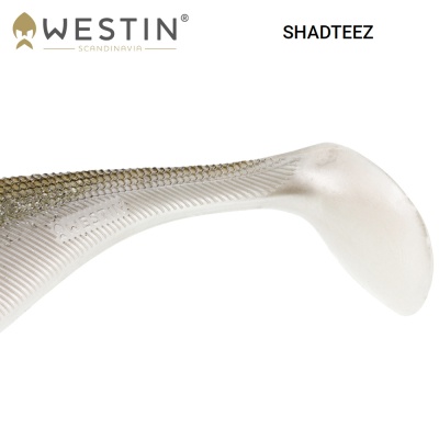 Westin Shad Teez Pearl 9 см | Силиконовая рыбка