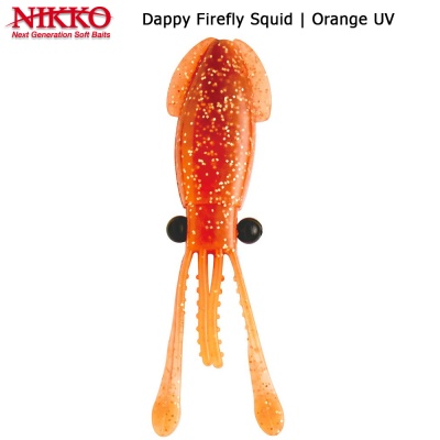 Nikko Dappy Firefly Squid | Orange UV