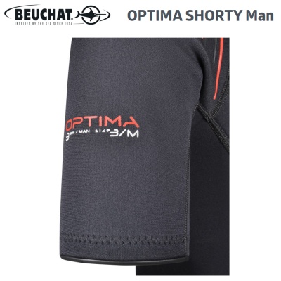 Къс неопренов костюм Beuchat OPTIMA Shorty Man 3mm
