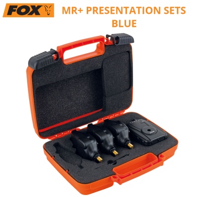 Комплект сигнализатори Fox Micron MR+ 3 Rod Set Blue CEI174