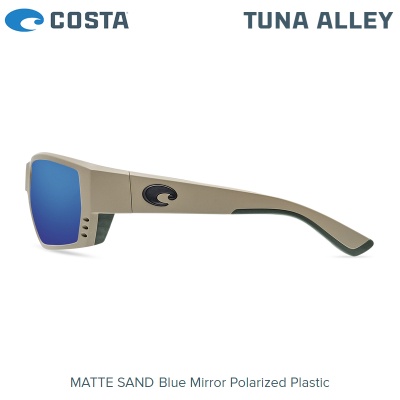 Слънчеви очила Costa Tuna Alley | Matte Sand | Blue Mirror 580P | TA 248 OBMP
