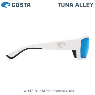 Слънчеви очила Costa Tuna Alley | White | Blue Mirror 580G | TA 25 OBMGLP