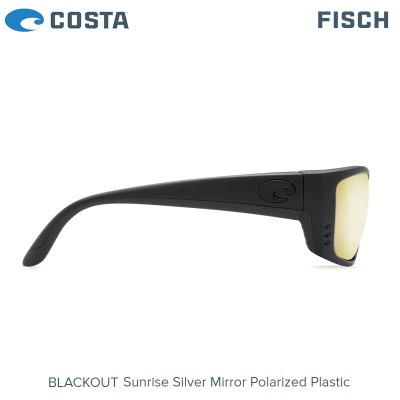 Слънчеви очила Costa Fisch | Blackout | Sunrise Silver Mirror 580P | FS 01 OSSP