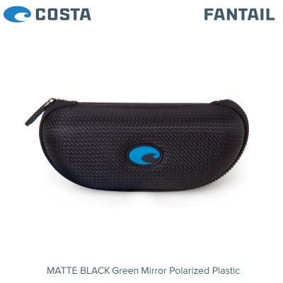 Слънчеви очила Costa Fantail | Matte Black | Green Mirror 580P | TF 11 OGMP