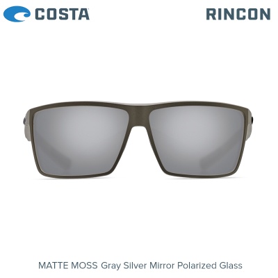 Costa Rincon | Matte Moss | Gray Silver Mirror 580G | RIN 198 OSGGLP