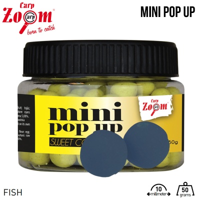Плуващи топчета Carp Zoom Mini Pop Up 10mm Риба