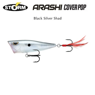 Storm Arashi Cover Pop Black Silver Shad
