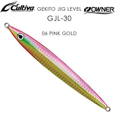 Owner Gekito Jig GJL-30 | 06 Pink Gold