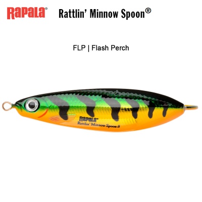 Rapala Rattlin Minnow Spoon | FLP Flash Perch | Воблер