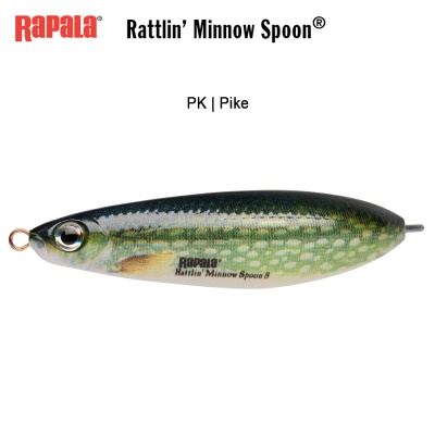 Rapala Rattlin Minnow Spoon | PK Pike | Воблер
